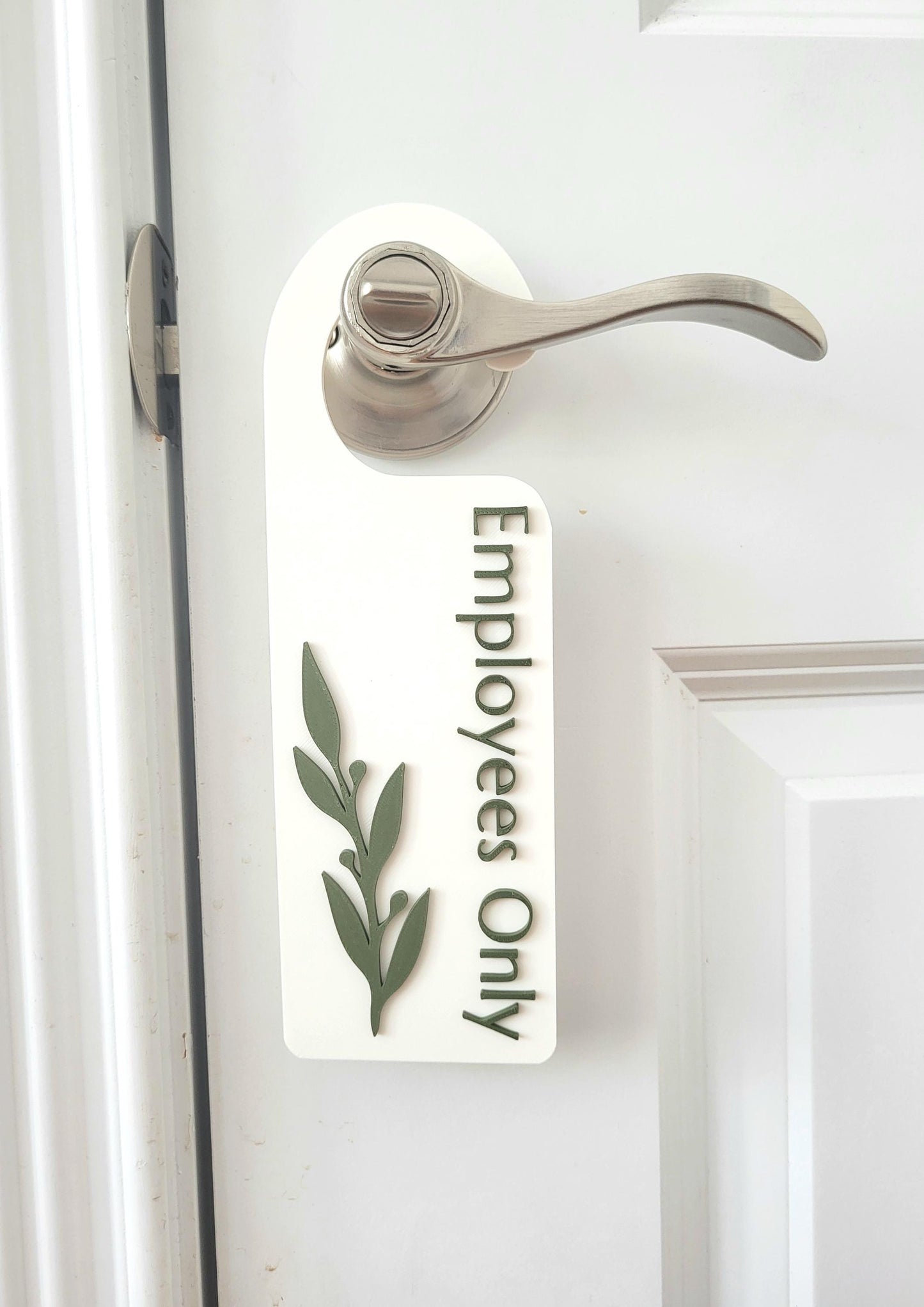 For Beauty Salons, Lash Technicians, Therapist, Do Not Disturb Sign, Office Door Signs, Privacy Signage, Employees Only