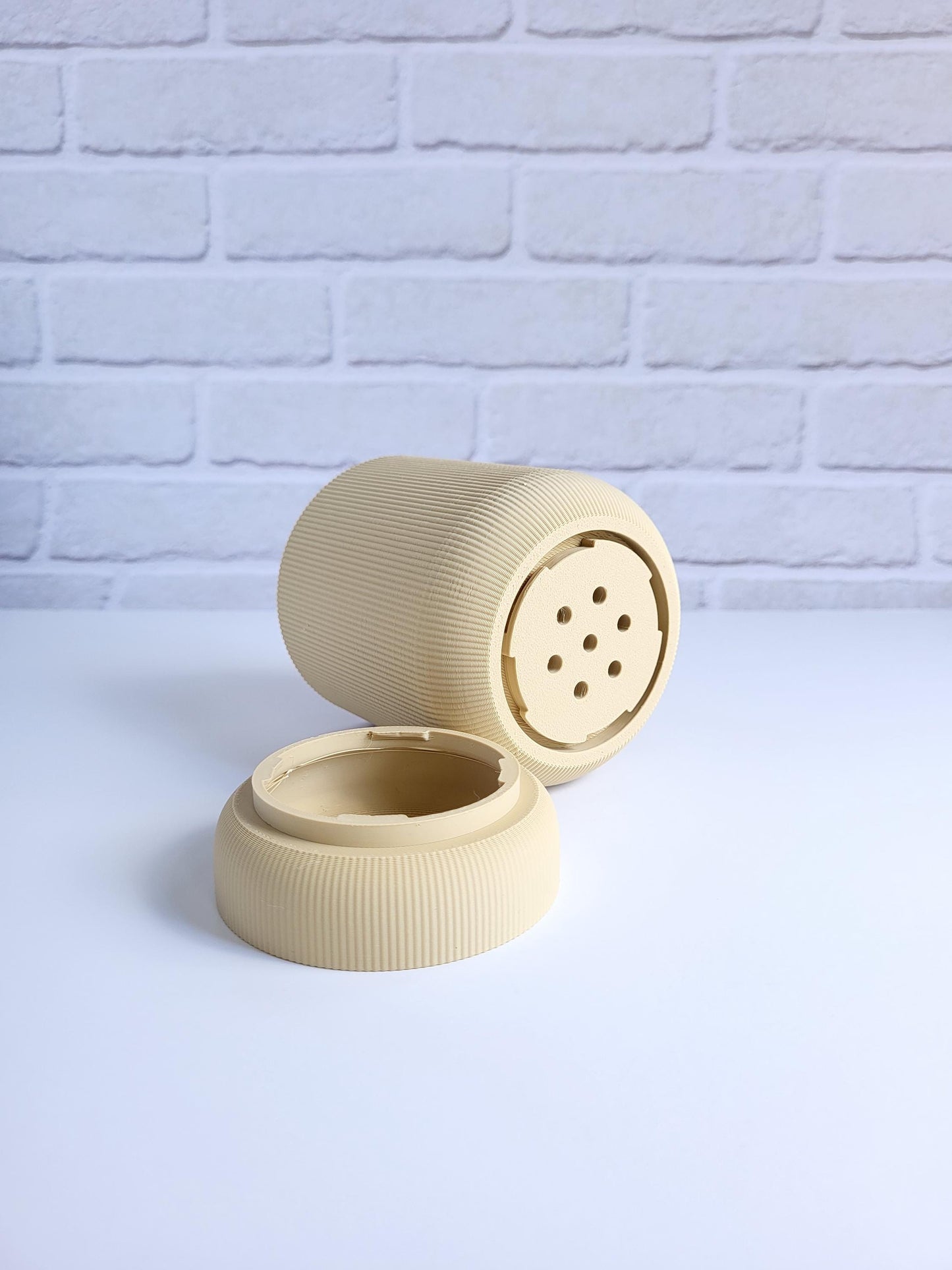 Modern Indoor Plant Pot, Cute Planter, Modern Minimalist Succulent Pot, Gift For Plant Lovers, Minimalist Planter with Drainage Holes and Tray