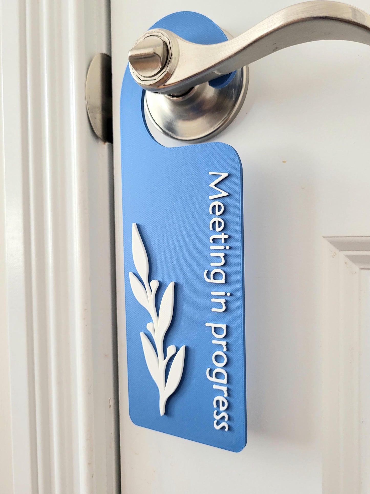 Door Handle Sign, Do Not Disturb Sign, Office Door Signs, Privacy Signage, Office & Home Workspace Sign