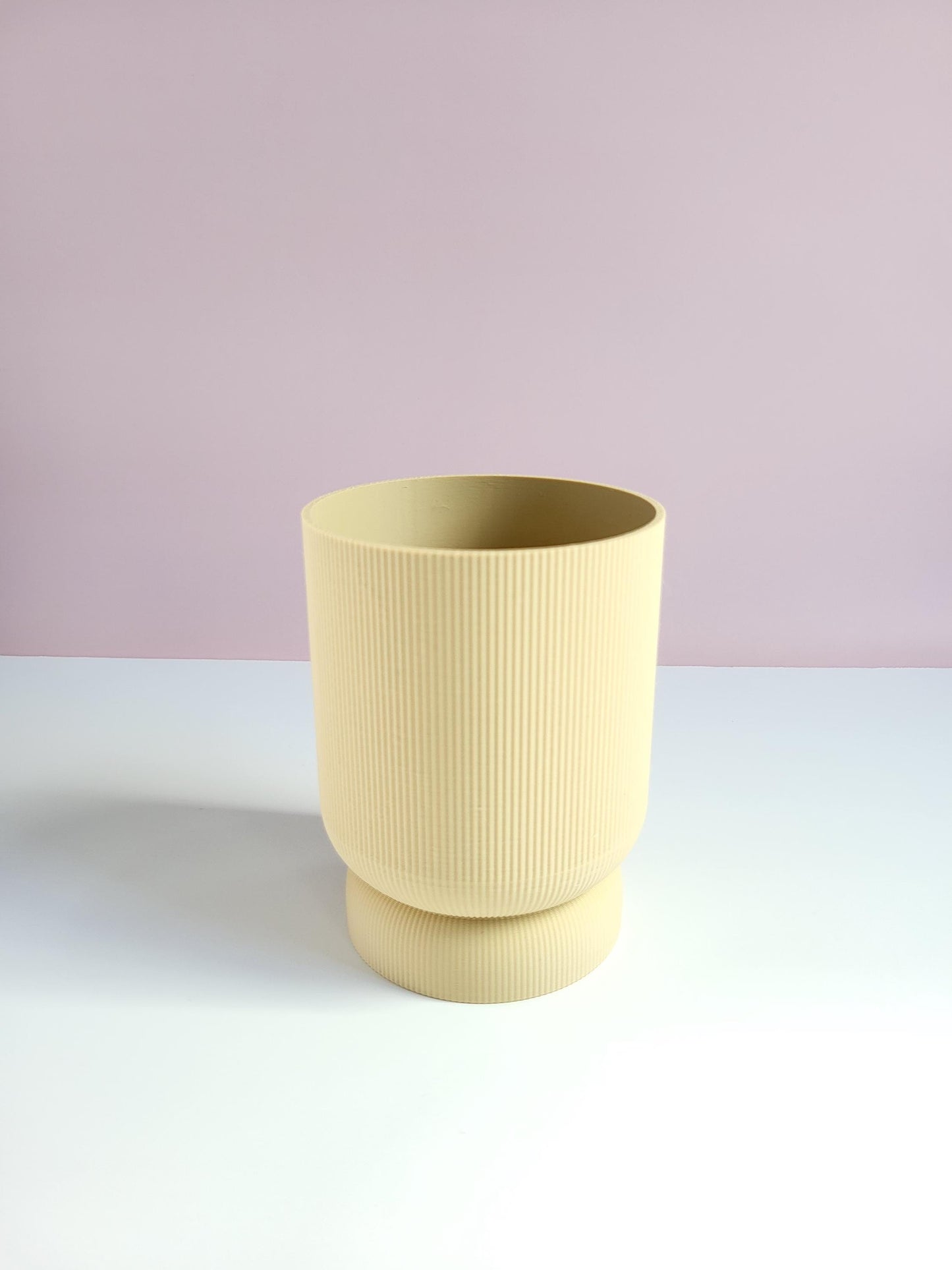 Modern Indoor Plant Pot, Cute Planter, Modern Minimalist Succulent Pot, Gift For Plant Lovers, Minimalist Planter with Drainage Holes and Tray
