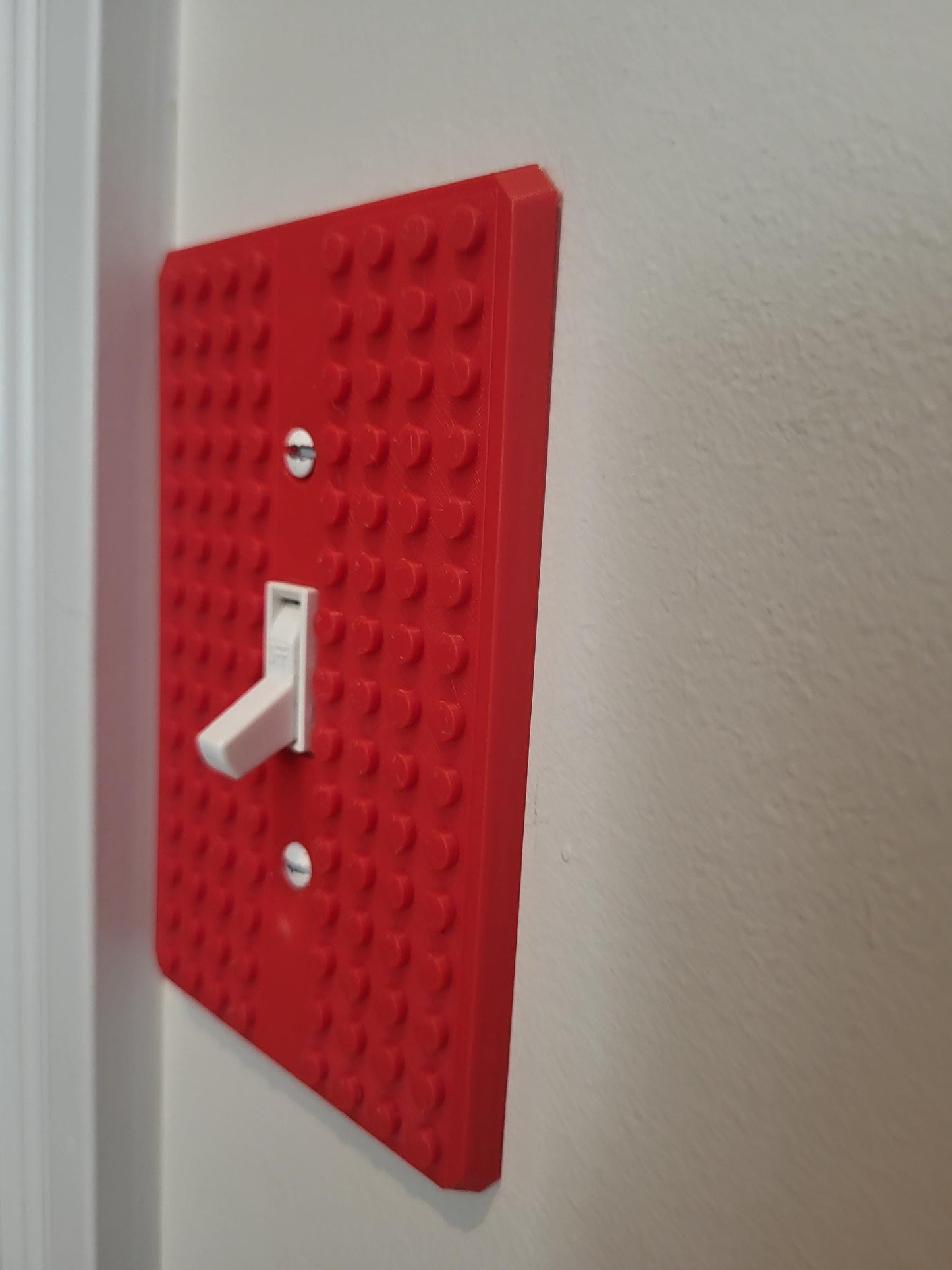 Light Switch Cover Compatible With Bricks For Kids Room, Fun and Custom Wall Plate Cover, Room and Home Decor, Unique Switch Plate Design