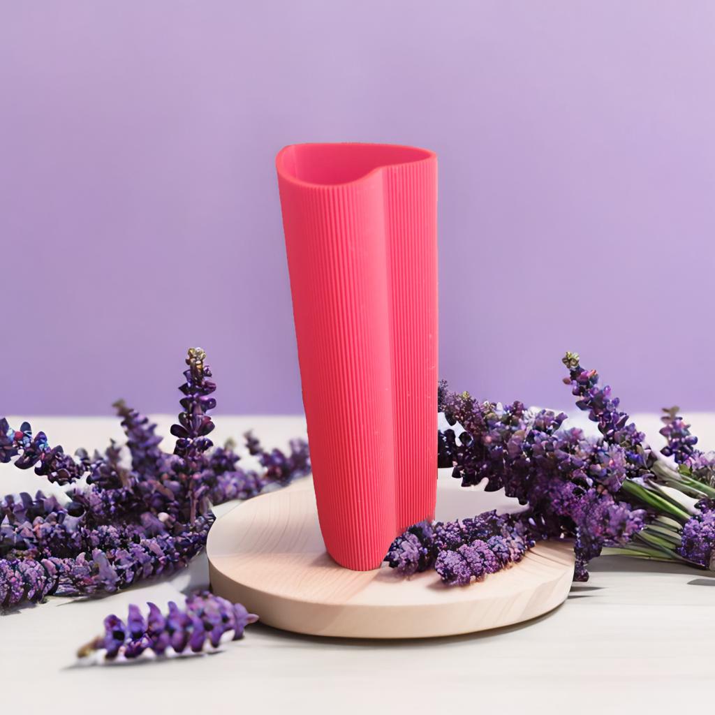 Perfect Valentine's Day Gift, Love Themed Home Decor, For fresh & Artificial flowers, Unique Flower Vase, Heart Shaped Vase