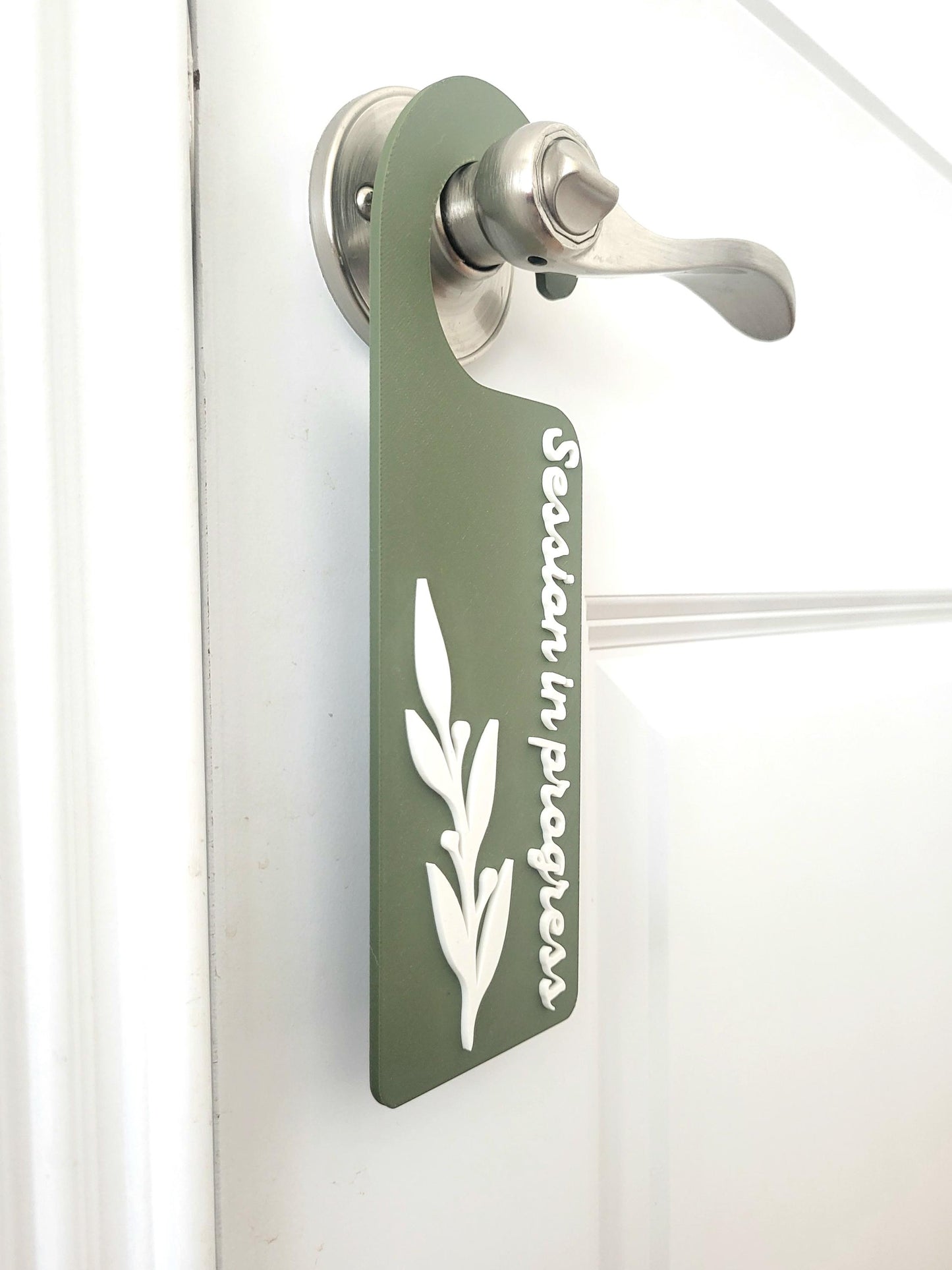 For Beauty Salons, Lash Technicians, Therapist, Do Not Disturb Sign, Office Door Signs, Privacy Signage, Session in Progress Door Hanger