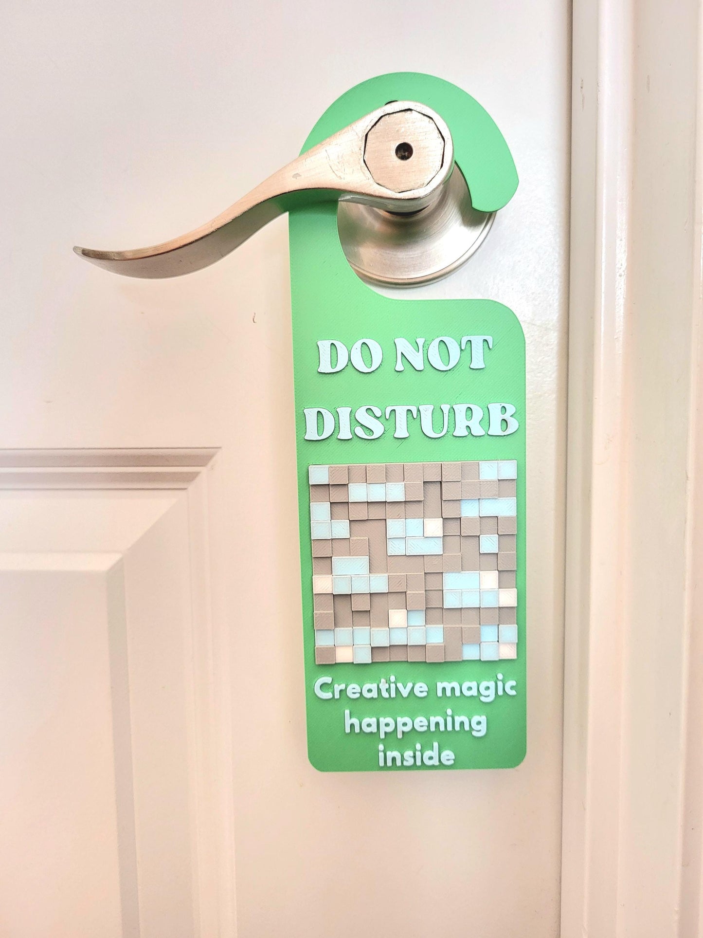 Gaming Inspired Do Not Disturb Door Hanger - Do Not Disturb Sign for Gamers, Privacy Signage, For Kids, Teenagers, Gaming Zone Sign