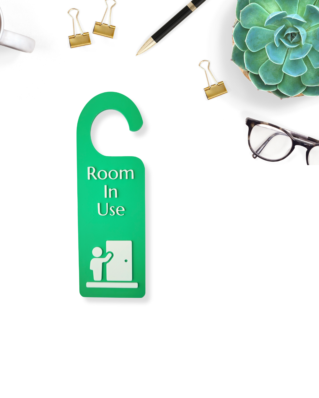 Room in Use Door Hanger