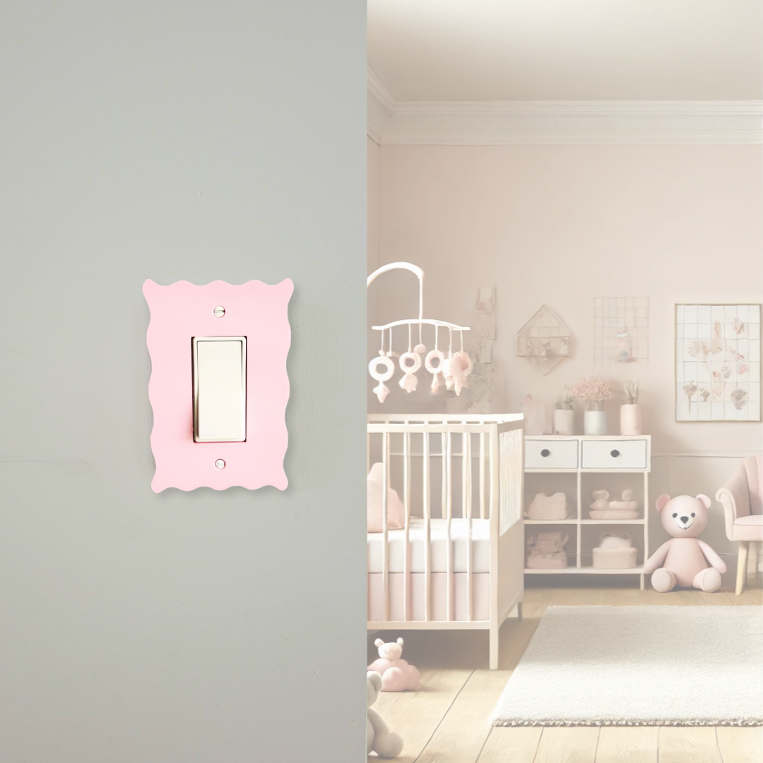 More Wavy Light Switch Cover