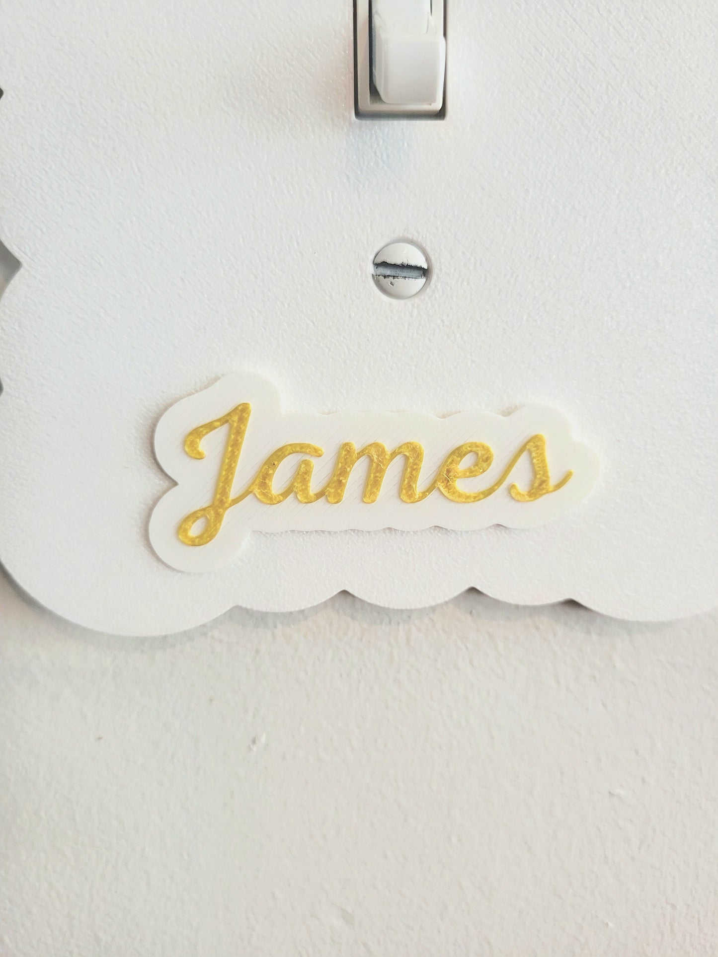 Moon and Stars Light Switch Cover