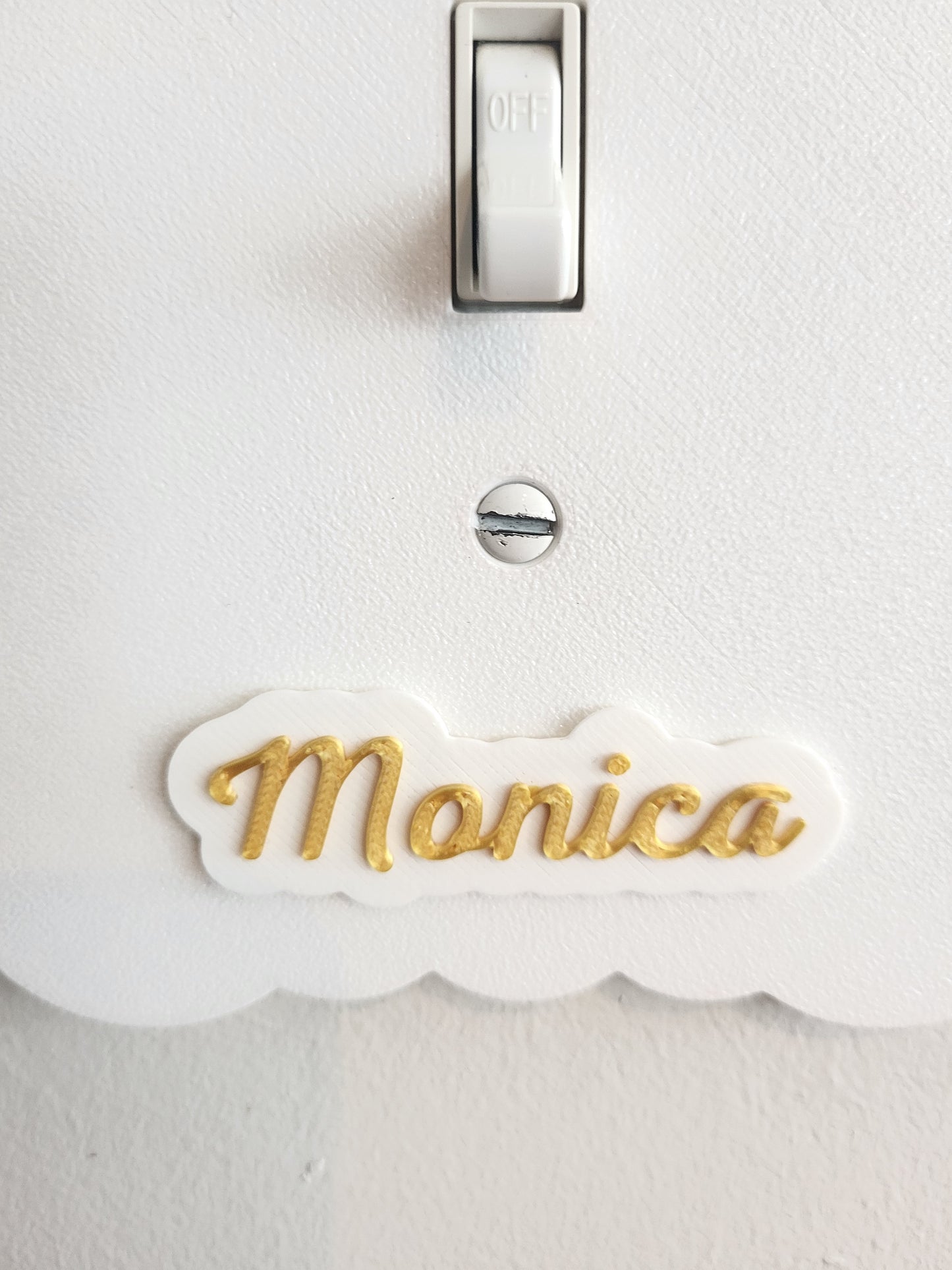Moon and Stars Light Switch Cover