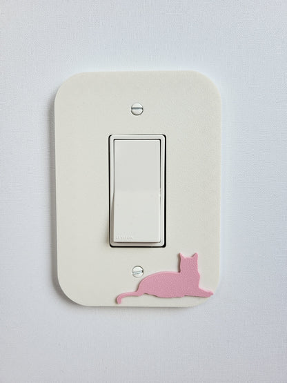 Lying Cat Light Switch Cover