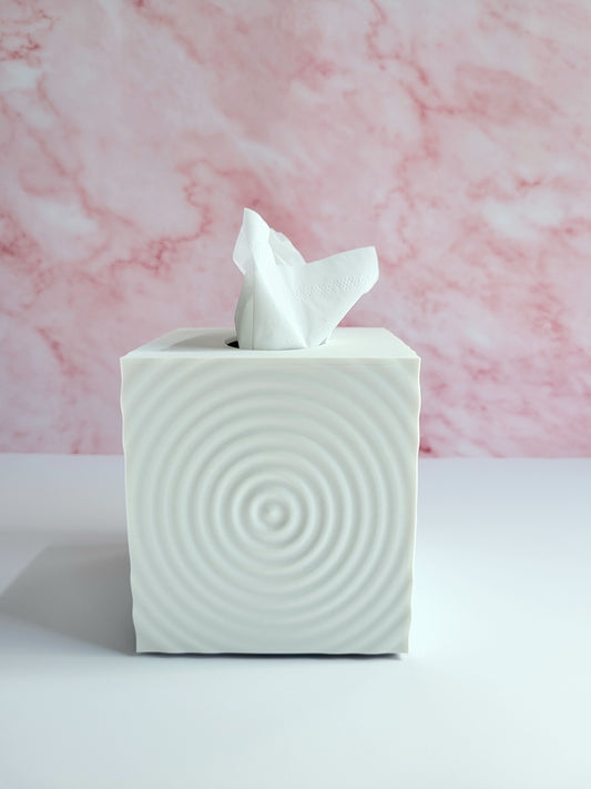 Ripple Effect Tissue Box Cover