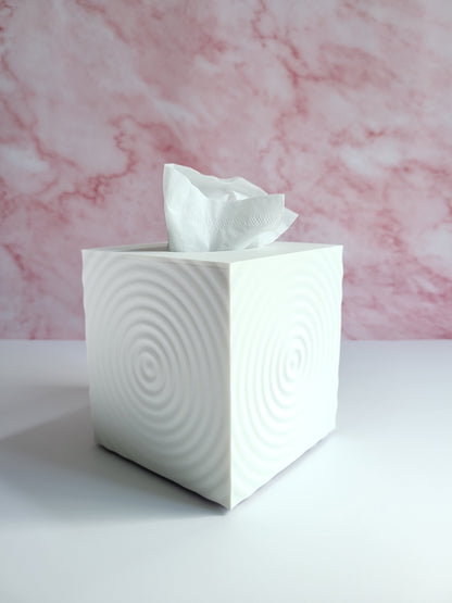 Ripple Effect Tissue Box Cover