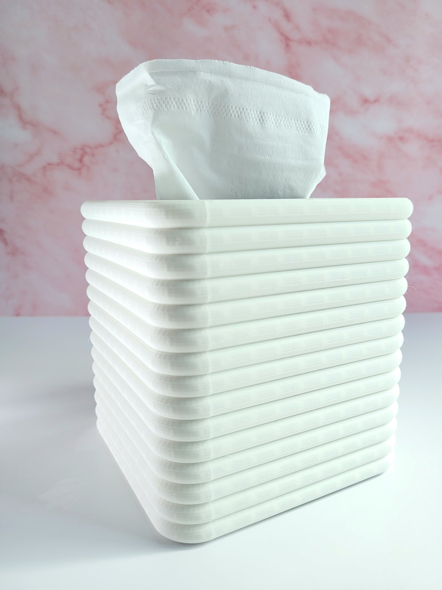 Bubble Tissue Box