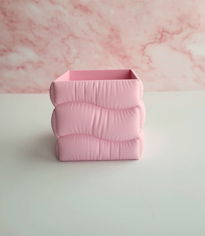 Square Wave Pillow Planter