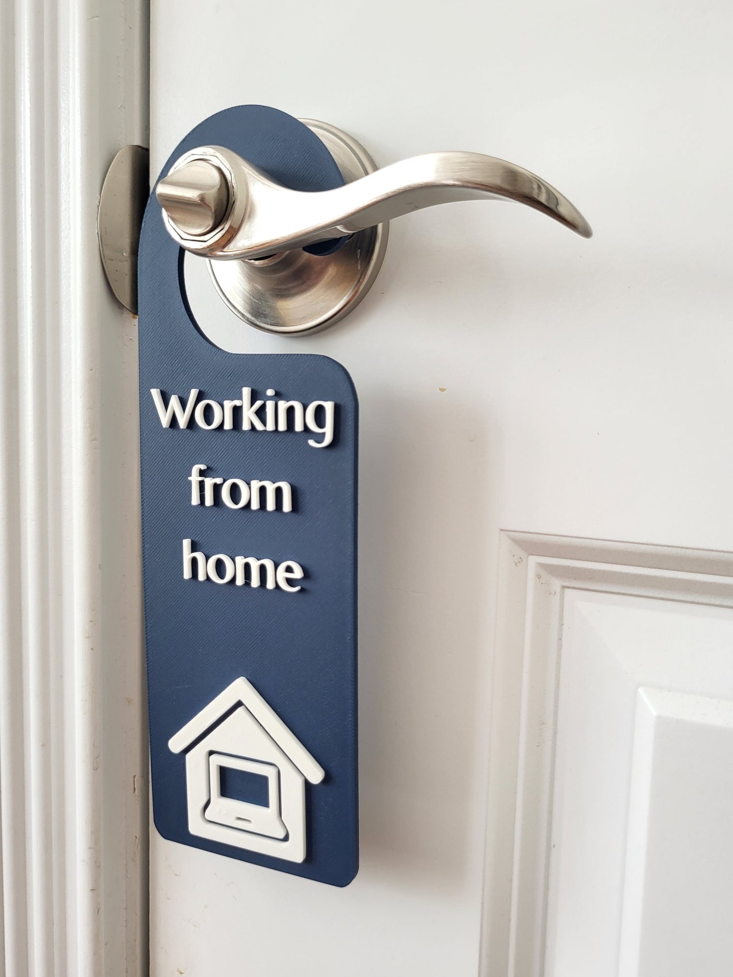 Working From Home Door Hanger