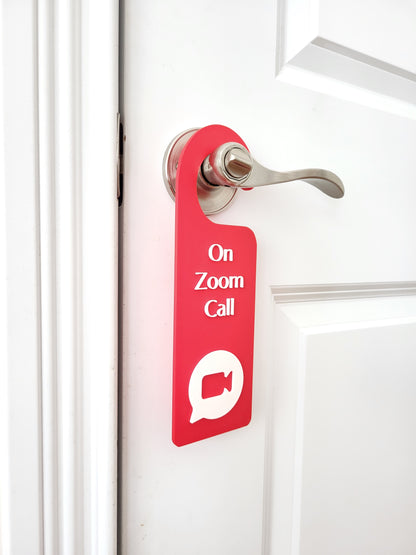 Zoom door sign,
Zoom meeting sign,
Do not disturb,
Remote work sign,
Home office decor,
Video call sign,
Zoom call hanger,
Privacy door sign,
Work from home,
Meeting in progress,
Online class sign,
Office door sign,
Door hanger sign,