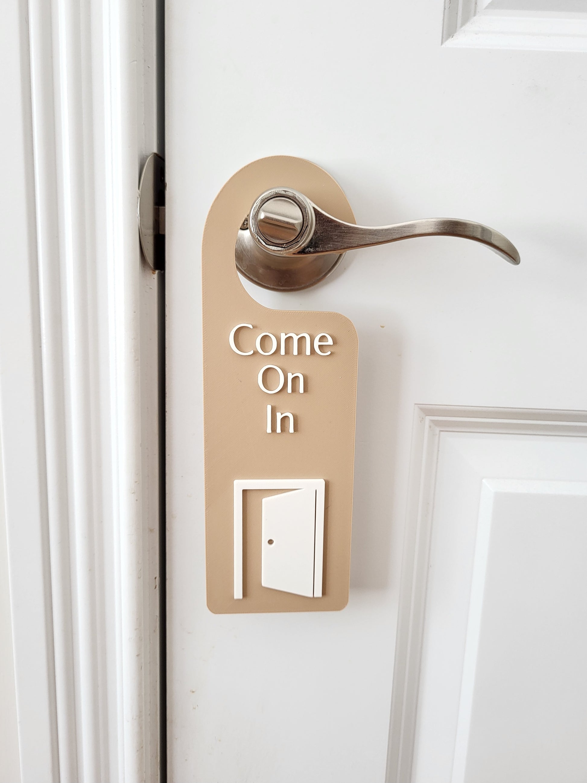 come on in sign,
welcome door sign,
door hanger office,
office welcome sign,
therapy door sign,
salon door sign,
spa welcome sign,
open door sign,
door knob sign,
reception sign,
client entry sign,
home office decor,
workspace signage,
