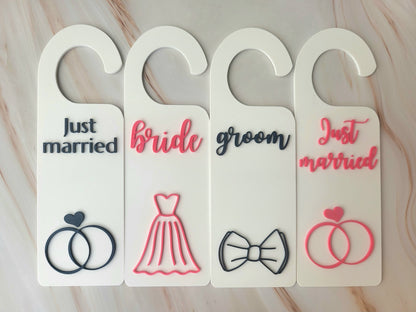 just married sign,
wedding door sign,
honeymoon sign,
bridal suite decor,
door hanger wedding,
wedding decoration,
bride gift idea,
just married gift,
engagement sign,
cute wedding sign,
married door tag,
honeymoon decor,
hotel room sign,