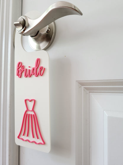 Bride Door Hanger