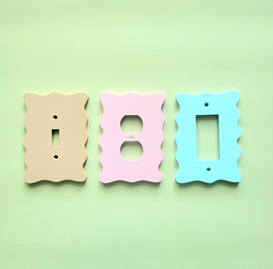 Wavy Light Switch Cover