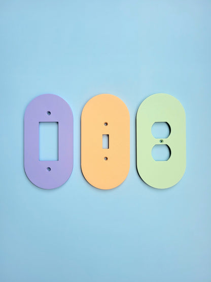 Oval Light Switch Cover