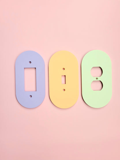 Oval Light Switch Cover