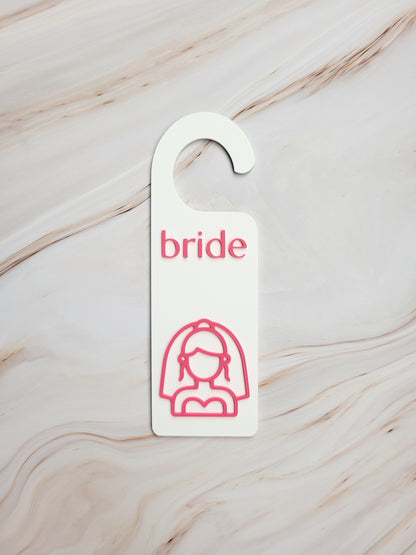 Bride Door Hanger (Version 2)