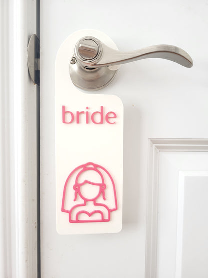 Bride Door Hanger (Version 2)