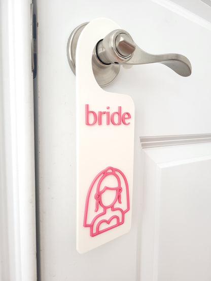 Bride Door Hanger (Version 2)