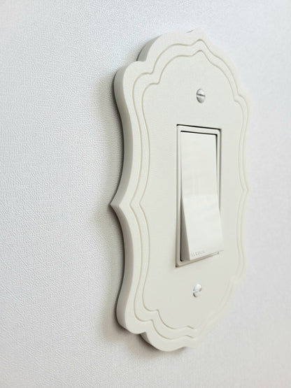 Slim Victorian Style Light Switch Cover