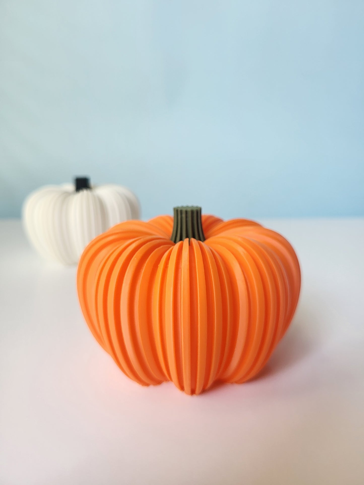 Halloween Pumpkin LED Tea Light Candle Holders