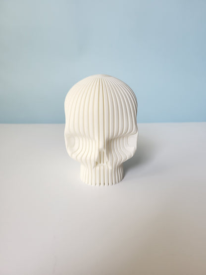 Halloween Skull LED Tea Light Candle Holder