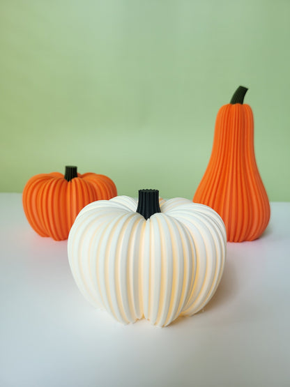 Halloween Pumpkin LED Tea Light Candle Holders