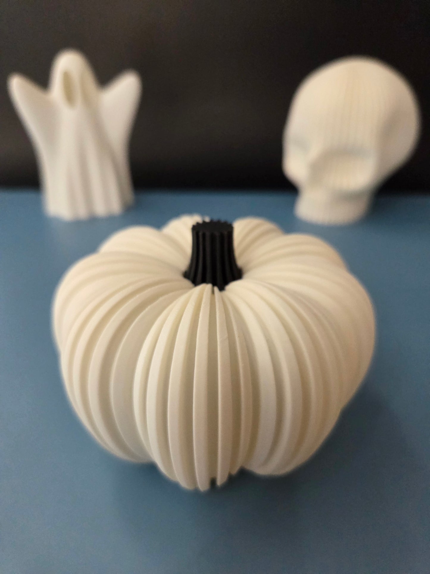 Halloween Pumpkin LED Tea Light Candle Holders
