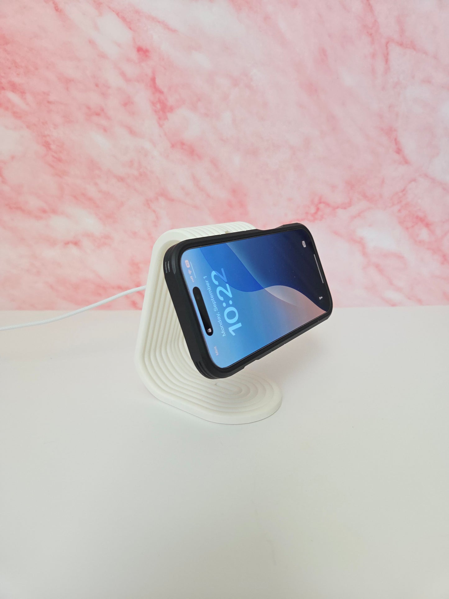 Minimalist Bubble Phone Stand | Compatible with Chargers