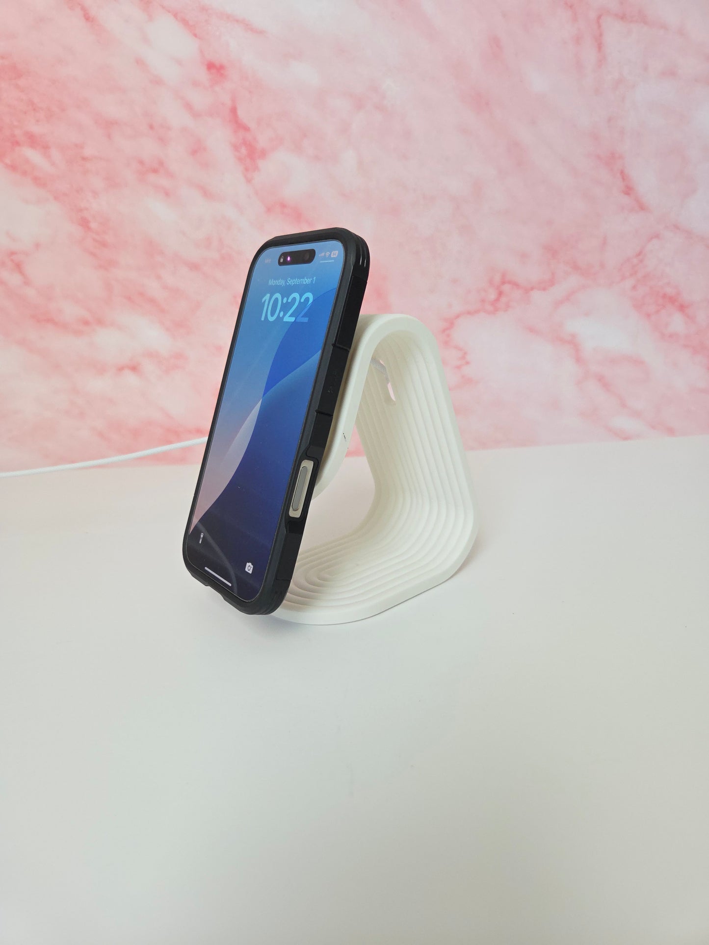 Minimalist Bubble Phone Stand | Compatible with Chargers