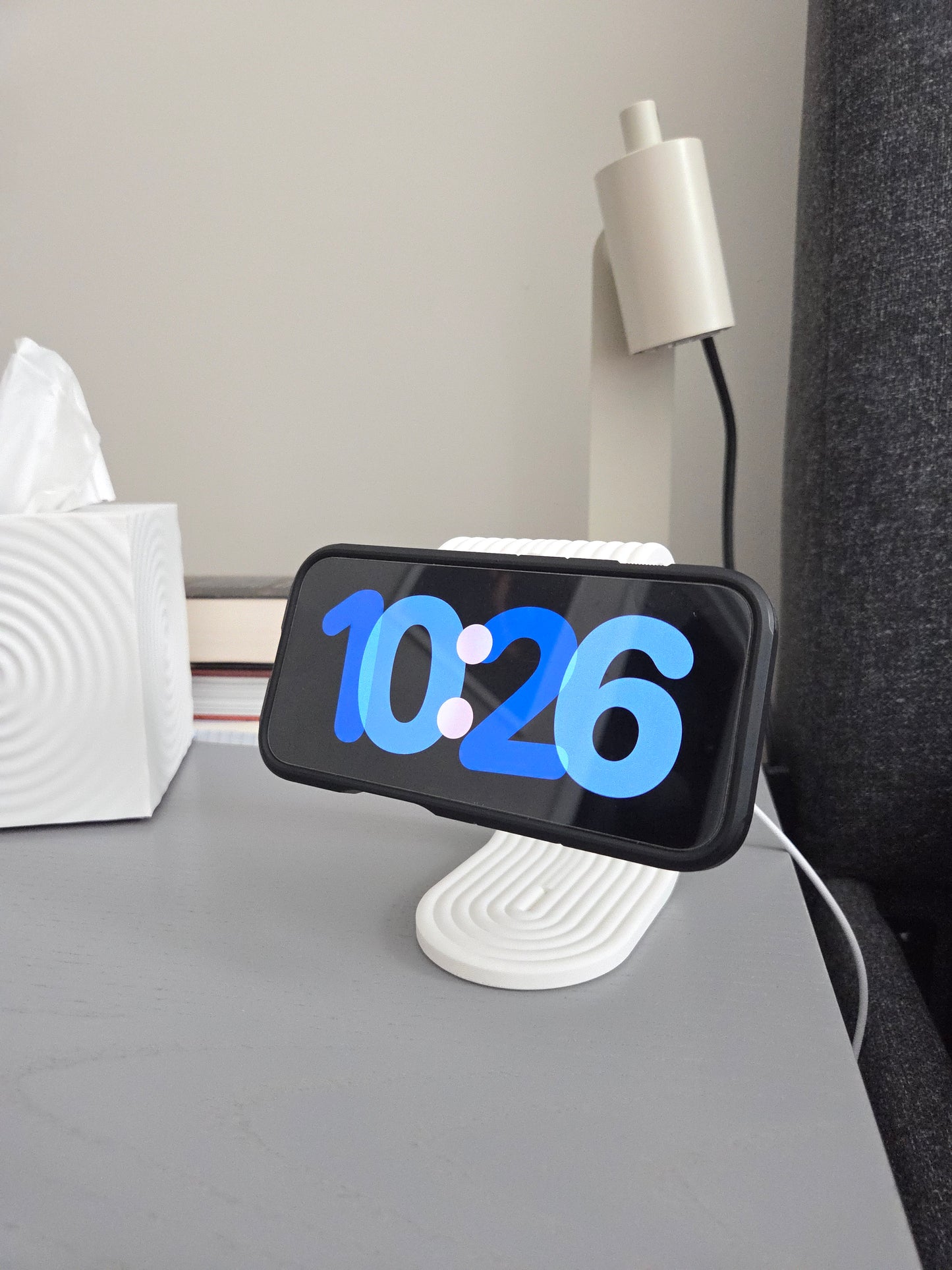 Minimalist Bubble Phone Stand | Compatible with Chargers