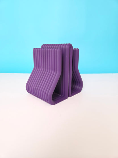 Dual Ribbed Vertical Laptop Stand