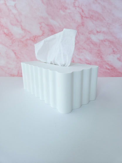 Smooth Ripple Tissue Box Cover