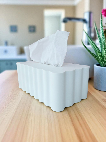 Smooth Ripple Tissue Box Cover