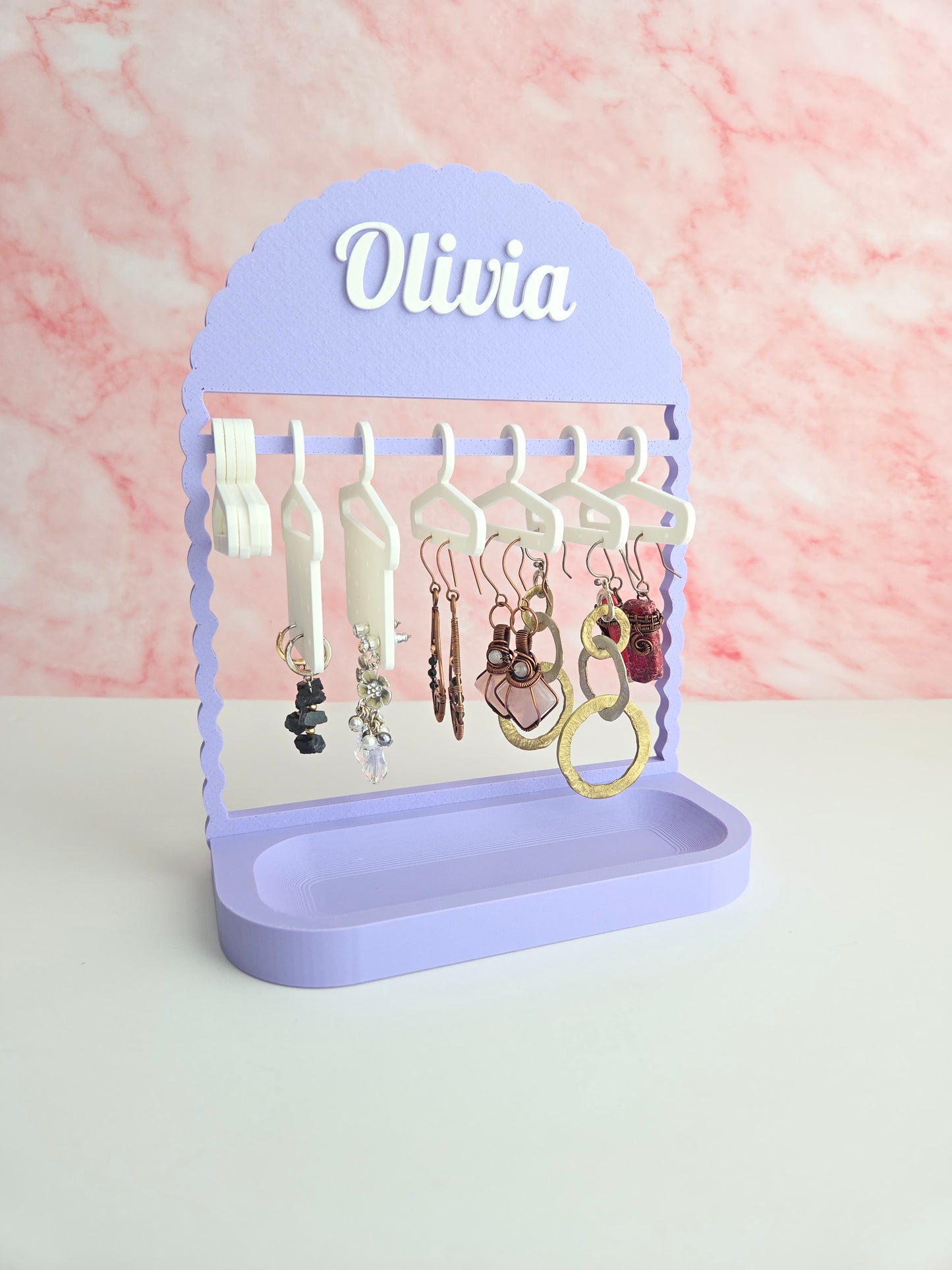Personalized Wardrobe Earring Holder