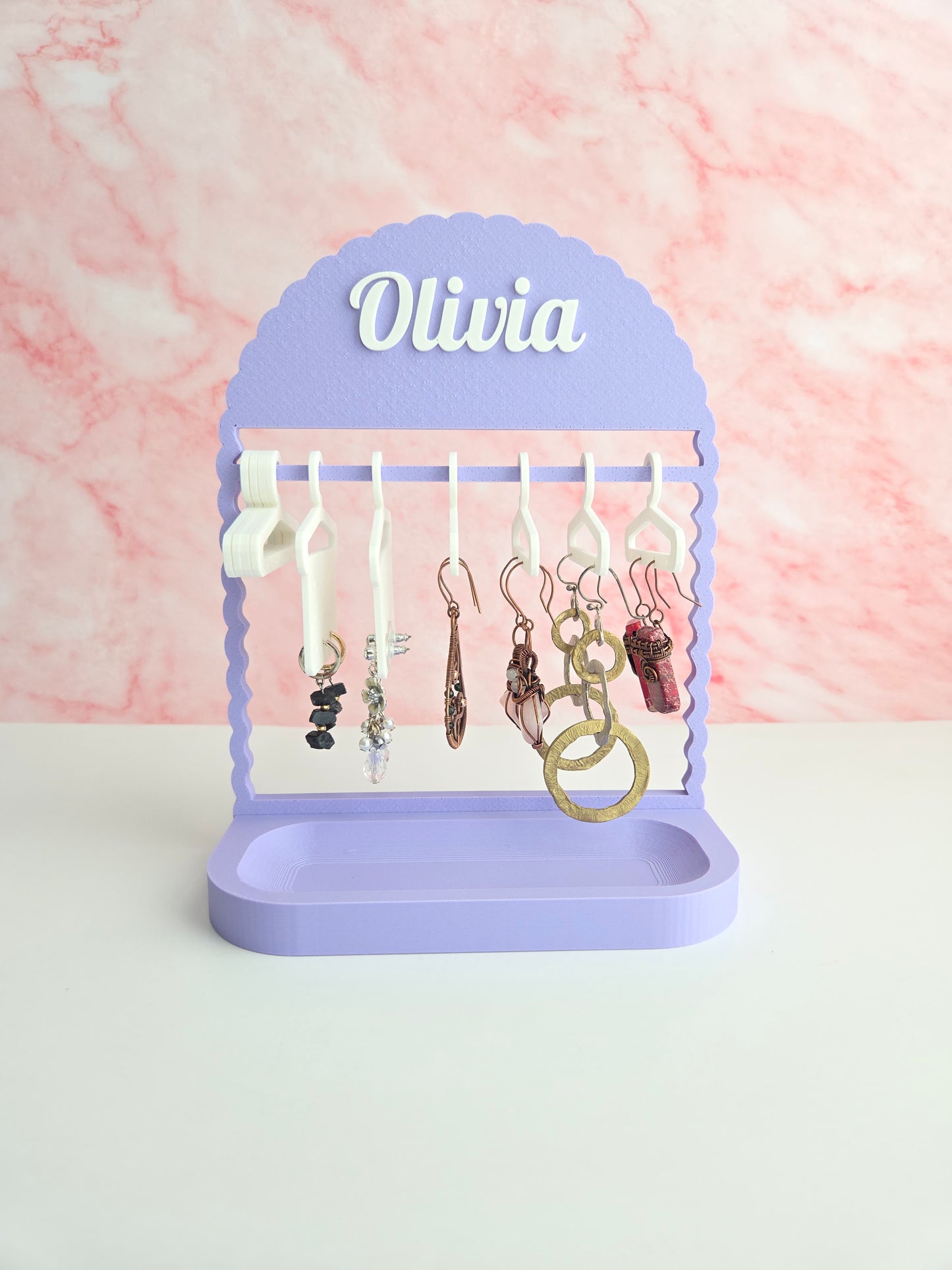 Personalized Wardrobe Earring Holder