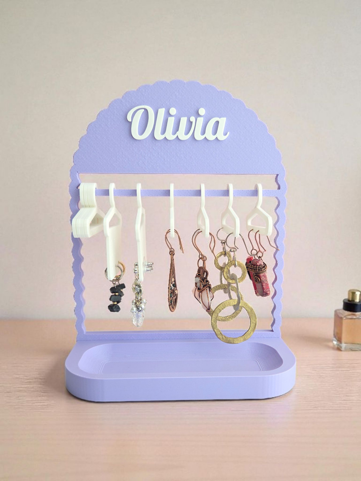 Personalized Wardrobe Earring Holder