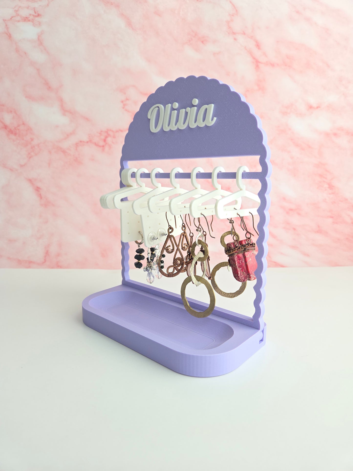 Personalized Wardrobe Earring Holder