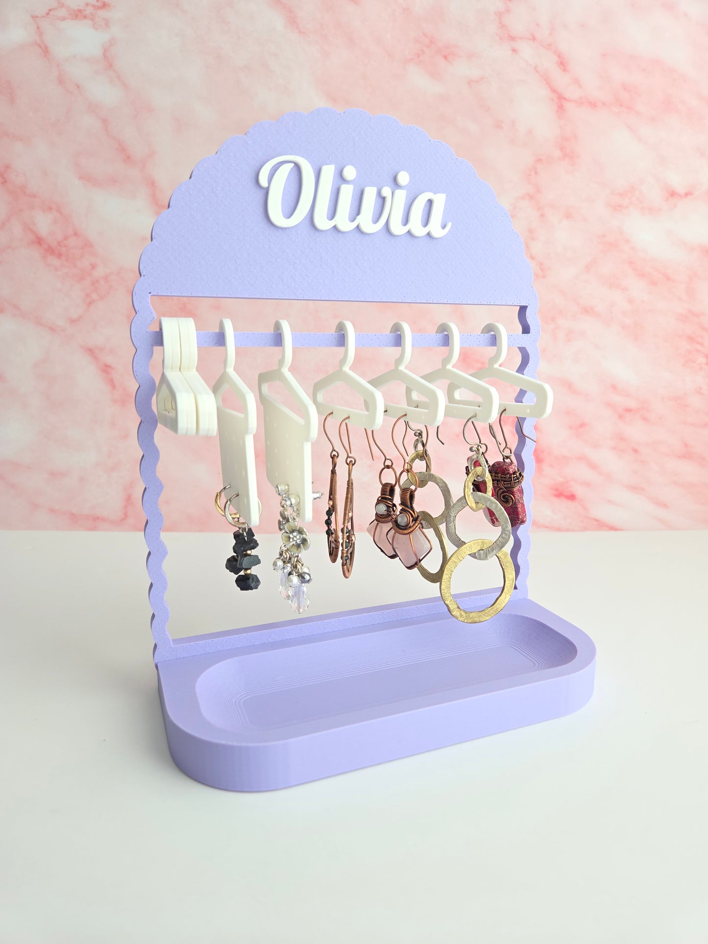 Personalized Wardrobe Earring Holder