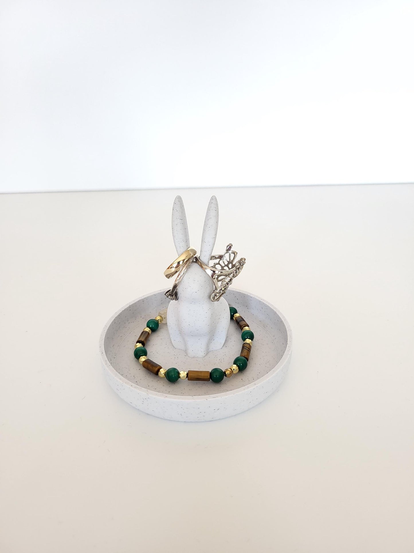 Bunny Ring Holder Dish - Cute Jewelry Organizer, Ring Holder Dish,  Wedding Ring Holder, Ring Display, Engagement Gift, Teen Gift Idea