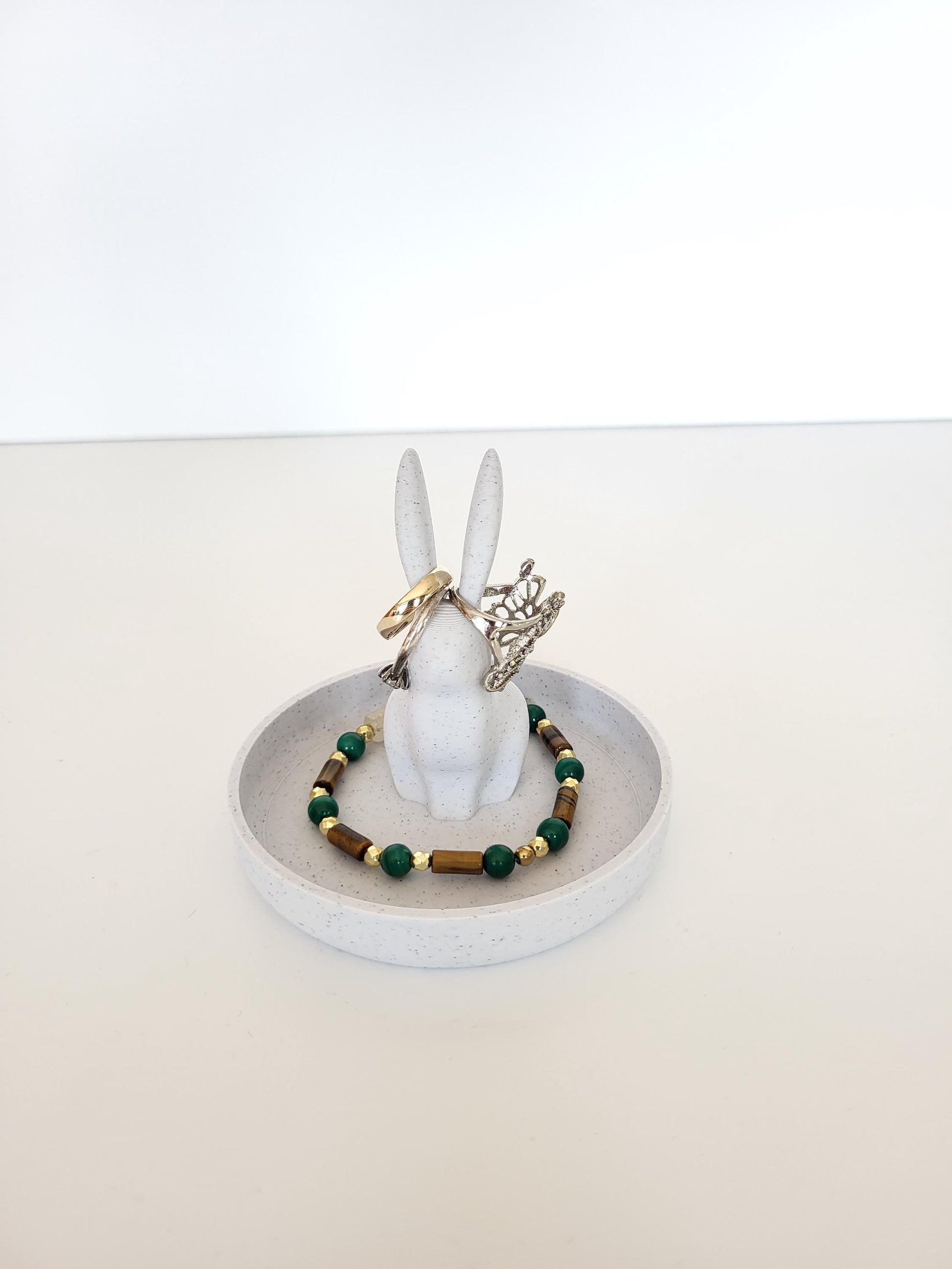 Bunny Ring Holder Dish - Cute Jewelry Organizer, Ring Holder Dish,  Wedding Ring Holder, Ring Display, Engagement Gift, Teen Gift Idea