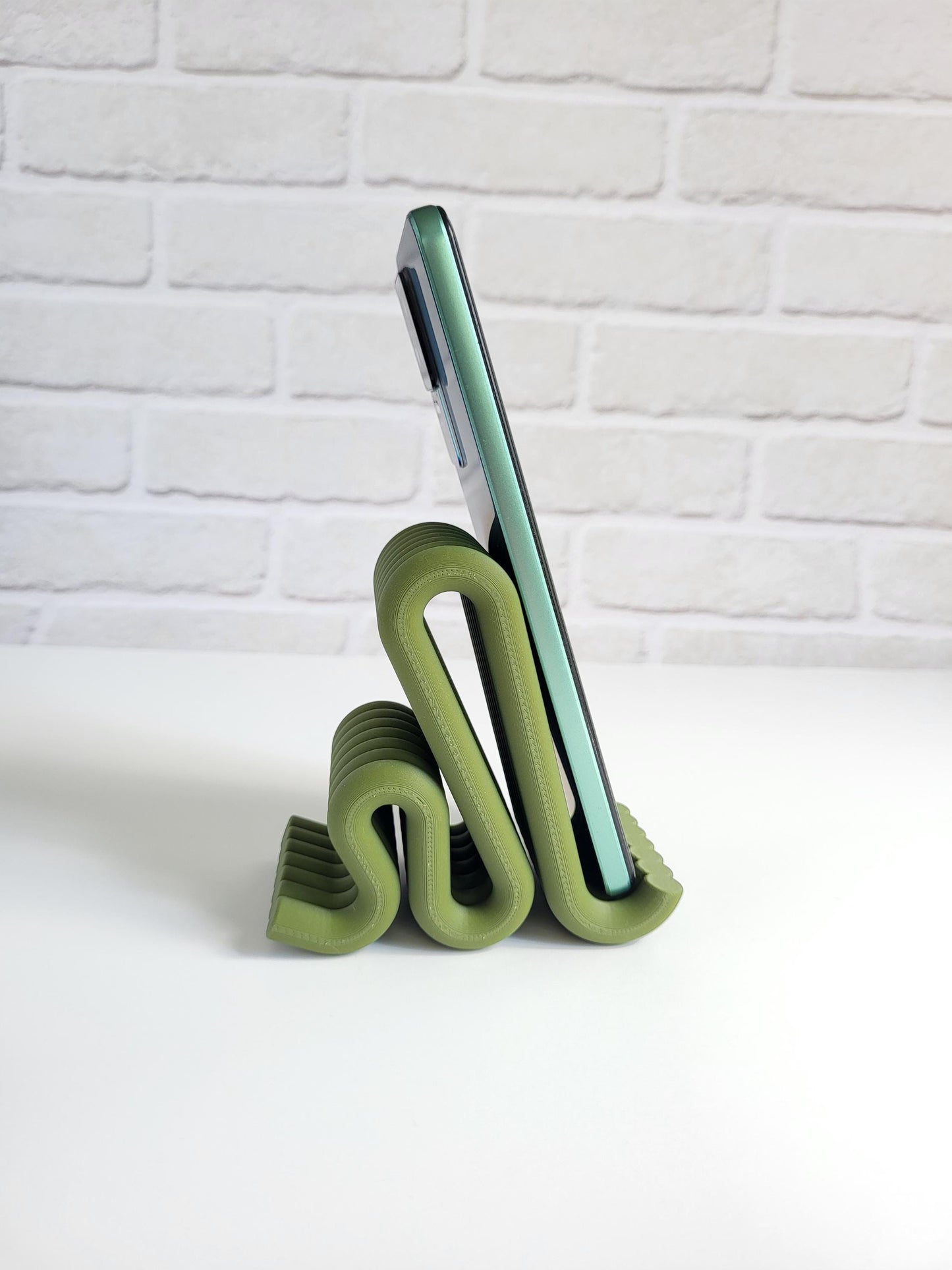 Phone Stand – Modern Minimalist Phone Holder for Desk | iPhone Stand | Office Decor & Desk Organization
