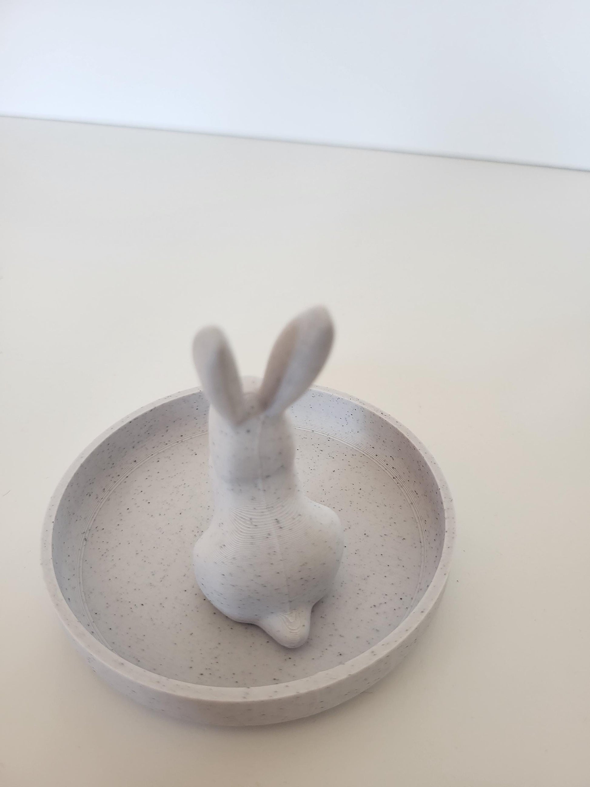 Bunny Ring Holder Dish - Cute Jewelry Organizer, Ring Holder Dish,  Wedding Ring Holder, Ring Display, Engagement Gift, Teen Gift Idea