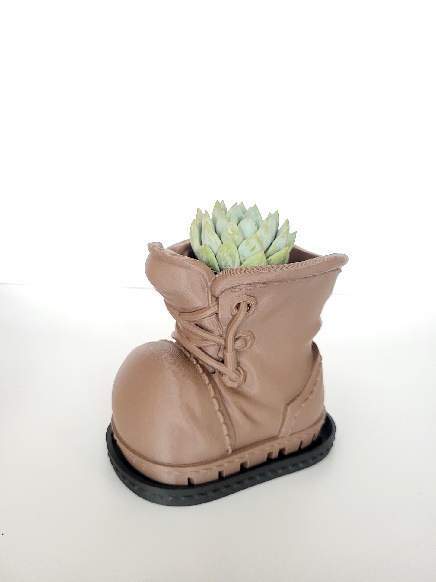 Wall-E planterwall, e-boot planter, wall-e_ boot succulent pot, shoe planter, planter pot, farmhouse decor, cute shelf decor, cute plant pot, cute flower pot, boot planter, boot plant
pot, baby shower gift,