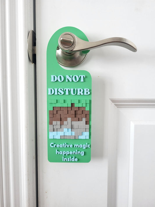 Do not disturb - creative magic happening inside, Do Not Disturb Sign for Gamers, Privacy Signage, For Kids, Teenagers, Gaming Zone Sign